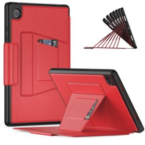 For Samsung Galaxy Tab A8 10.5 2021 Smart B Magnetic Leather Tablet Case(Red) (OEM)