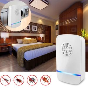 Electronic Ultrasonic Anti Mosquito Rat Insect Pest Repeller with Light, AC 110-220V (OEM)