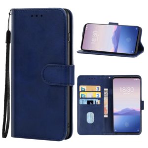 Leather Phone Case For Meizu 16Xs(Blue) (OEM)