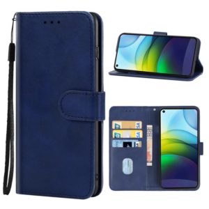 Leather Phone Case For Lenovo K12 Pro(Blue) (OEM)