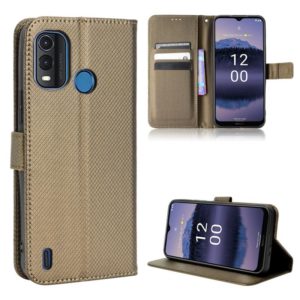 For Nokia G11 Plus Diamond Texture Leather Phone Case(Brown) (OEM)