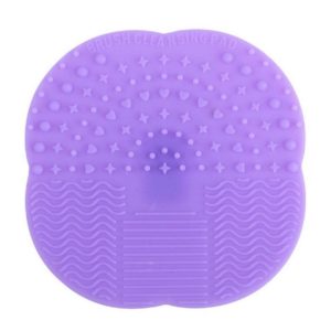 Four-leaf Clover Silicone Cosmetic Brush Cleaning Pad With Suction Cup Random Colour Delivery (OEM)