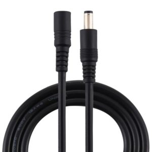 8A 5.5 x 2.1mm Female to Male DC Power Extension Cable(Black) (OEM)