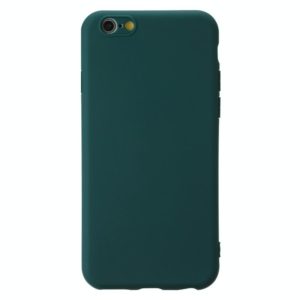For iPhone 6 Shockproof Frosted TPU Protective Case(Green) (OEM)