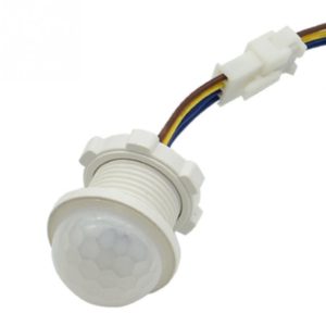 Indoor Outdoor Infrared Light Motion Sensor Time Delay PIR Switch LED Sensitive Night Lamp, AC 220V (OEM)