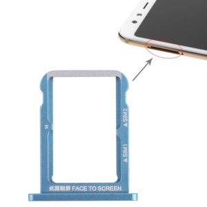 Double SIM Card Tray for Xiaomi Mi 6X (Blue) (OEM)