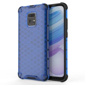 For Xiaomi Redmi 10X 5G Shockproof Honeycomb PC + TPU Protective Case(Blue) (OEM)