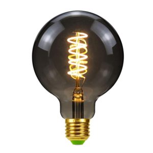 G95 Electroplating Smoke Grey Warm Light LED Bulb Retro Lamp (OEM)