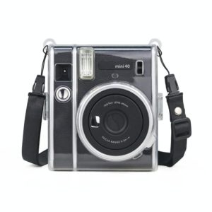 Protective Crystal Case with Strap For FUJIFILM Instax mini 40(Transparent) (OEM)