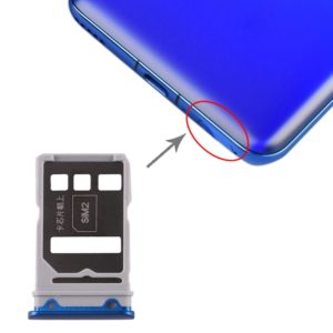 SIM Card Tray + SIM Card Tray for Huawei Honor V30 Pro / Honor V30 (Blue) (OEM)