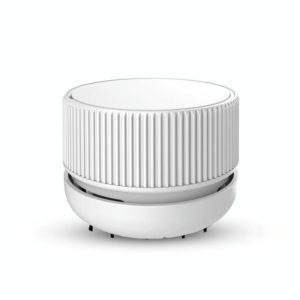 Portable Handheld Desktop Vacuum Cleaner Home Office Wireless Mini Car Cleaner, Colour: Sky White Battery (OEM)