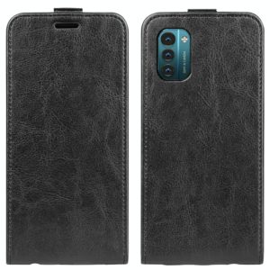 For Nokia G11 / G21 R64 Texture Single Vertical Flip Leather Phone Case(Black) (OEM)