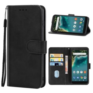 For ZTE AVID 589 / Z5158 Leather Phone Case(Black) (OEM)
