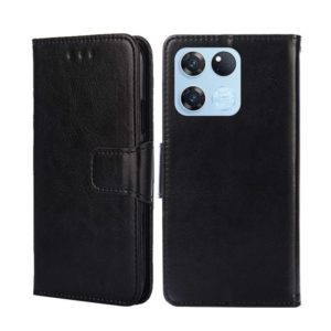 For OnePlus Ace Racing Crystal Texture Leather Phone Case(Black) (OEM)