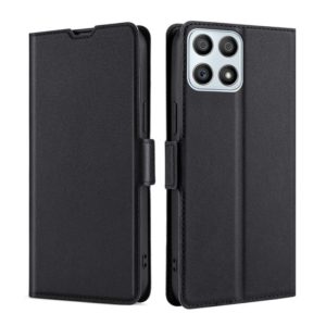 For Honor X30i Ultra-thin Voltage Side Buckle Flip Leather Case(Black) (OEM)