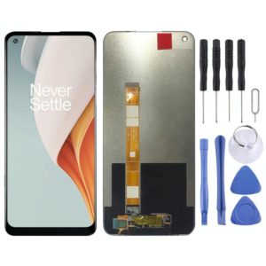 For OnePlus Nord N100 with Digitizer Full Assembly TFT LCD Screen (Black) (OEM)