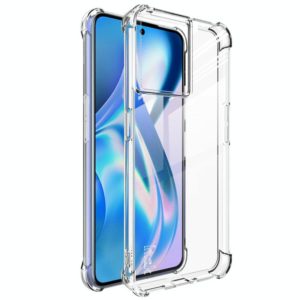 For OnePlus Ace 5G/10R 5G imak All-inclusive Shockproof Airbag TPU Case with Screen Protector(Transparent) (imak) (OEM)