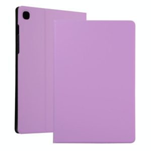 For Samsung Galaxy Tab A7 / T500 Horizontal Flip Elasticity PU + TPU Leather Case with Holder(Purple) (OEM)