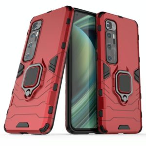For Xiaomi Mi 10 Ultra Shockproof PC + TPU Protective Case with Magnetic Ring Holder(Red) (OEM)
