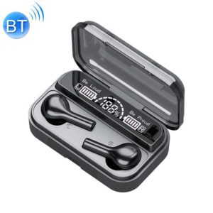 278 TWS External Noise Cancelling Touch Bluetooth Earphone with Charging Box, Support LED Power Digital Display & Breathing Lights & Call & Voice Assistant(Black) (OEM)