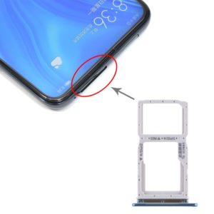 SIM Card Tray + SIM Card Tray / Micro SD Card Tray for Huawei Enjoy 10 Plus (Breathing Crystal) (OEM)