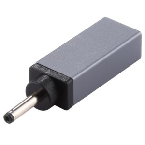 PD 18.5V-20V 3.0x1.0mm Male Adapter Connector(Silver Grey) (OEM)