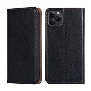 For Blackview A95 Pure Color Magnetic Leather Phone Case(Black) (OEM)