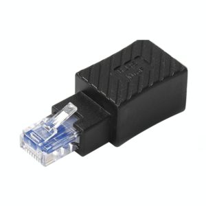 RJ45 Male to Female Converter Straight Extension Adapter for Cat5 Cat6 LAN Ethernet Network Cable (OEM)
