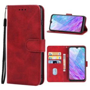 Leather Phone Case For ZTE Blade V20 Smart(Red) (OEM)