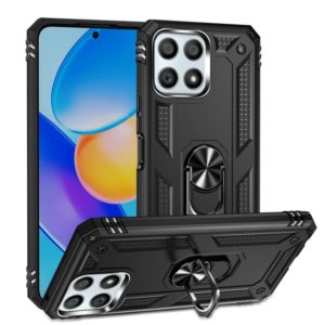 For Honor Play6T Pro / X8 / X30i Shockproof TPU + PC Phone Case with 360 Degree Rotating Holder(Black) (OEM)