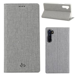 For OnePlus Nord / OnePlus Z / OnePlus 8 Nord 5G ViLi DMX-54 Shockproof TPU + PU Leather Magnetic Attraction Horizontal Flip Protective Case with Card Slots & Holder(Grey) (ViLi) (OEM)