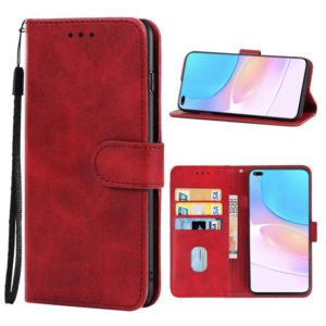 Leather Phone Case For Honor 50 Lite / Huawei nova 8i(Red) (OEM)