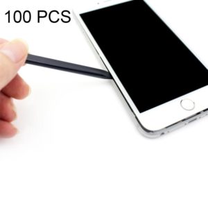 100 PCS JIAFA P8820 Mobile Phone Repair Tool Double-end Spudgers(Black) (JIAFA) (OEM)