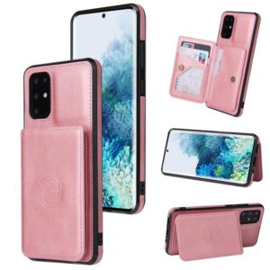 For Huawei P40 Pro Calf Texture Magnetic Phone Case(Rose Gold) (OEM)