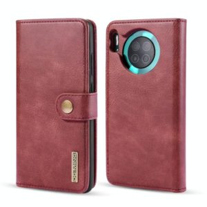 For Huawei Mate 30 DG.MING Crazy Horse Texture Flip Detachable Magnetic Leather Case with Holder & Card Slots & Wallet(Red) (DG.MING) (OEM)