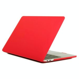 Laptop Matte Style Protective Case For MacBook Pro 14.2 inch A2442 2021 / 2023(Red) (OEM)