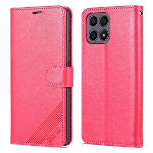 For Honor X30i AZNS Sheepskin Texture Flip Leather Phone Case(Red) (AZNS) (OEM)