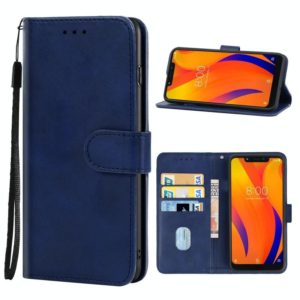 Leather Phone Case For BQ Vsmart Joy 1 Plus(Blue) (OEM)