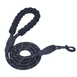 Pet Supplies Reflective Dog Pull Rope, Size: Length 300cm Thick 0.8cm(Black) (OEM)