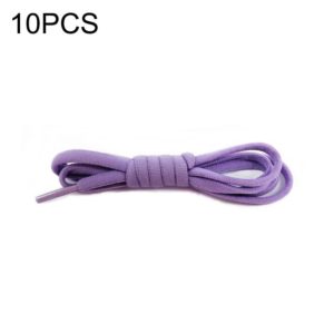 10 PCS Stretch Spandex Non Binding Elastic Shoe Laces (Purple) (OEM)