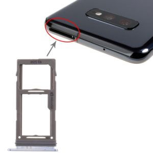 For Samsung Galaxy S10+ / S10 / S10e SIM Card Tray + Micro SD Card Tray (Blue) (OEM)