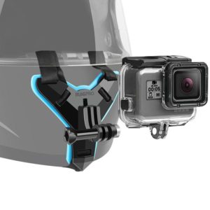 Helmet Belt Mount + Waterproof Housing Protective Case for GoPro HERO7 Black /6 /5 (OEM)