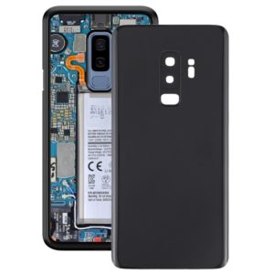 For Galaxy S9+ Battery Back Cover with Camera Lens (Black) (OEM)