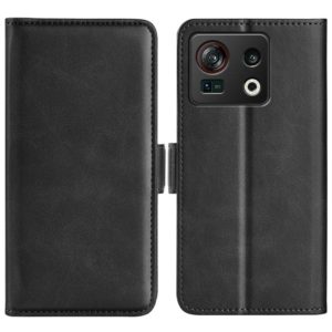 For ZTE nubia Z40S Pro Dual-side Magnetic Buckle Horizontal Flip Leather Phone Case(Black) (OEM)