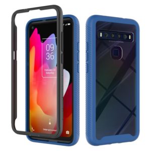 For TCL 10L Starry Sky Solid Color Series Shockproof PC + TPU Case(Royal Blue) (OEM)