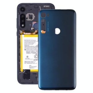 Original Battery Back Cover for Motorola Moto One Fusion Plus PAKF0002IN (Blue) (OEM)