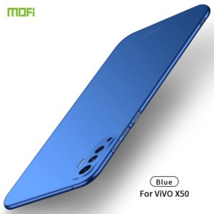 For Vivo X50 MOFI Frosted PC Ultra-thin Hard Case(Blue) (MOFI) (OEM)