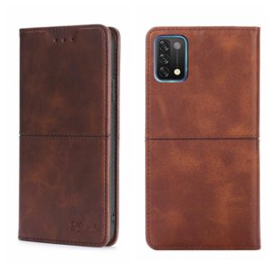 For UMIDIGI A11 Cow Texture Magnetic Horizontal Flip Leather Phone Case(Dark Brown) (OEM)