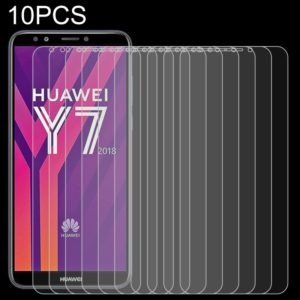 10 PCS 0.26mm 9H 2.5D Tempered Glass Film for Huawei Y7 2018 (OEM)