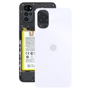 Original Battery Back Cover for Motorola Moto G22(White) (OEM)